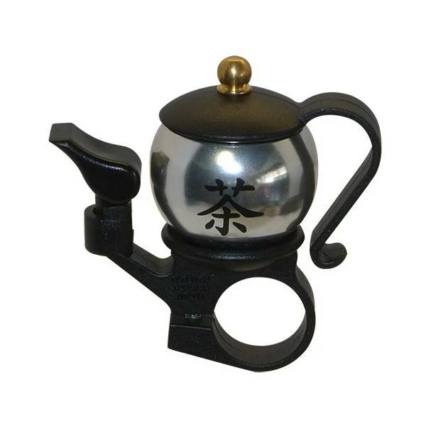 Belll Teapot Fietsbel Aluminium - Zilver 4 Belll Teapot Fietsbel Aluminium - Zilver – Image 2