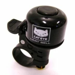 Cateye Fietsbel Limit Mini PB800 - Zwart