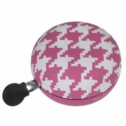 Yepp Accessories GMG Yepp Fietsbel Ding Dong 80mm Pied De Poule Roze
