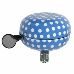 New Looxs Polka Fietsbel Ding Dong - Blauw/Wit