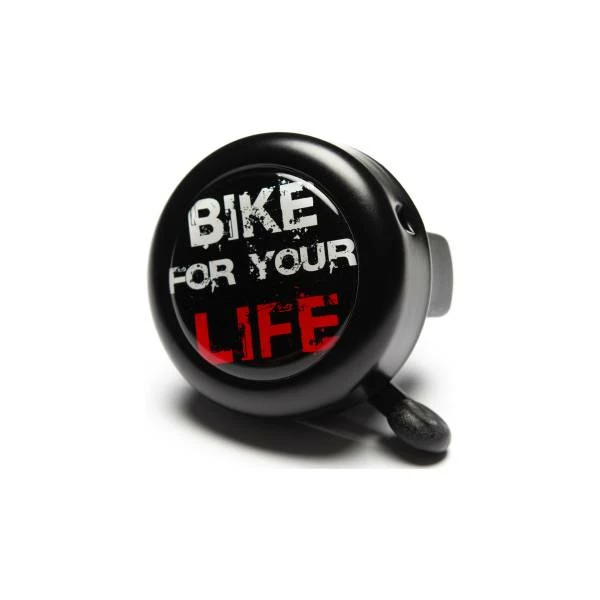 Hollandbikeshop Reich Fietsbel Ø55mm Bike For Your Life - Zwart 3 Hollandbikeshop Reich Fietsbel Ø55mm Bike For Your Life - Zwart