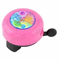 Hollandbikeshop Reich Fietsbel Ø55mm - Roze Mandala -Pas Cher Fietsbellen Magasin reich fietsbel o55mm roze mandala 4046126101432 11 l