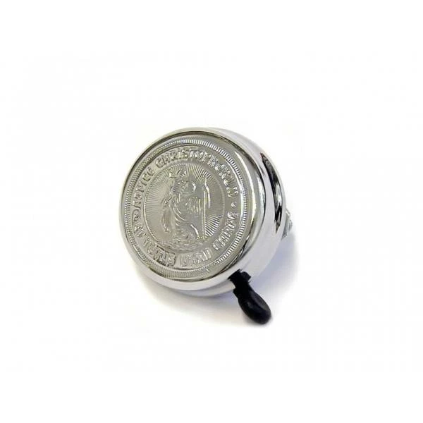 Hollandbikeshop Reich Fietsbel St. Christoffel Ø60mm - Verchroomd 3 Hollandbikeshop Reich Fietsbel St. Christoffel Ø60mm - Verchroomd