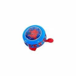 Hollandbikeshop Volare Kinderbel Spiderman - Blauw/Rood -Pas Cher Fietsbellen Magasin volare kinderbel spiderman blauw rood 8715347007743 11 l