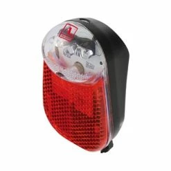 Hollandbikeshop Achterlicht 3 LED Spatbordmontage Met Standlicht - Zwart