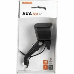 Axa NXT 60 Koplamp LED 60 Lux Naafdynamo - Zwart