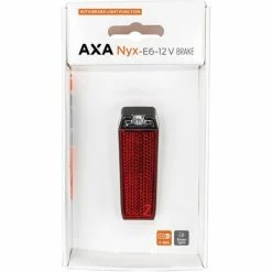 Axa Nyx Achterlicht LED E-Bike 6-12V Remlicht - Rood -Pas Cher Fietsbellen Magasin axa nyx achterlicht led e bike 6 12v remlicht rood 8713249303864 5 l