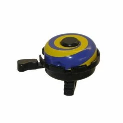 Belll Spinning Fietsbel Kunststof - Paars/Geel -Pas Cher Fietsbellen Magasin belll spinning fietsbel kunststof paars geel 8718657855462 11 l