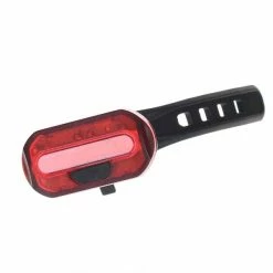 Hollandbikeshop Benson Cob Achterlicht LED Batterijen - Zwart -Pas Cher Fietsbellen Magasin benson cob achterlicht led batterijen zwart 8719274343448 2 l