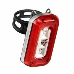 Blackburn Central 20 Achterlicht LED - Zilver/Rood