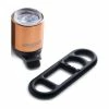 Brooks Femto Koplamp Batterij - Zwart/Koper -Pas Cher Fietsbellen Magasin brooks femto koplamp batterij zwart koper 8021890580955 0 l