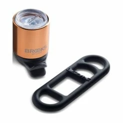 Brooks Femto Koplamp Batterij - Zwart/Koper