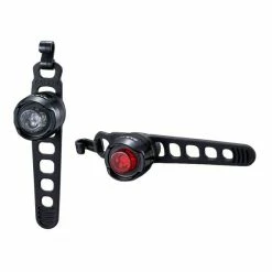 Cateye Orb LD160 Verlichtingset LED Batterijen - Zwart