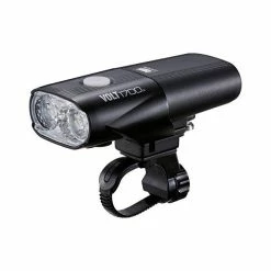 Cateye Volt 1700 Koplamp LED Accu USB - Zwart