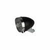 Hollandbikeshop Cath-It Retro Koplamp LED Batterijen - Zwart/Chroom -Pas Cher Fietsbellen Magasin cath it retro koplamp led batterijen zwart chroom 775598 0 l