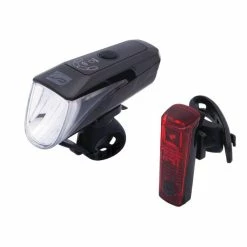 Contec 24SevenStop Verlichtingset LED Accu - Zwart/Grijs -Pas Cher Fietsbellen Magasin contec 24sevenstop verlichtingset led accu zwart grijs 4251507943116 11 l