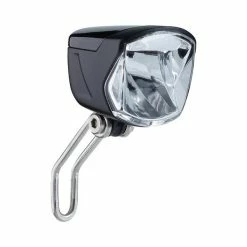 Contec HL-2001 X/O LED-Koplamp 70 Lux Naafdynamo - Zwart -Pas Cher Fietsbellen Magasin contec hl 2001 x o led koplamp 70 lux naafdynamo zwart 4250311357065 11 l