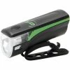 Contec Koplamp Speed-LED USB Met Houder - Neogreen -Pas Cher Fietsbellen Magasin contec koplamp speed led usb met houder neogreen 4250311340586 11 l