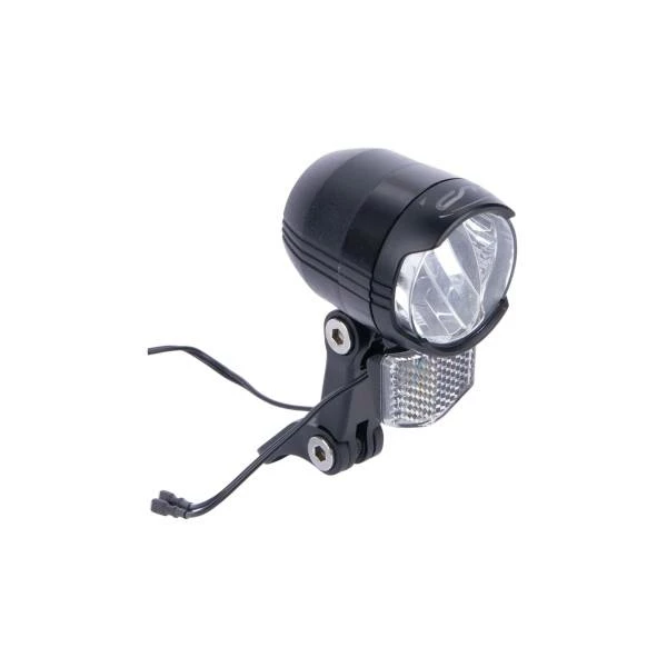 Contec Luna 80 N+ Koplamp LED Naafdynamo - Zwart 3 Contec Luna 80 N+ Koplamp LED Naafdynamo - Zwart