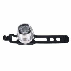 Hollandbikeshop DuraNova Carat F20 Koplamp LED Batterijen - Zilver