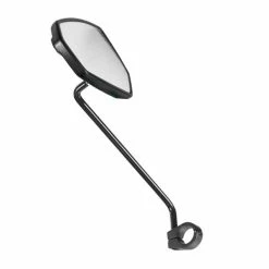 Ergotec M-77L Fietsspiegel Ø22.2mm Links - Zwart