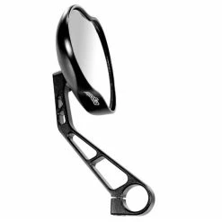 Ergotec M-99 Fietsspiegel Links/Rechts Ø22.2mm - Zwart