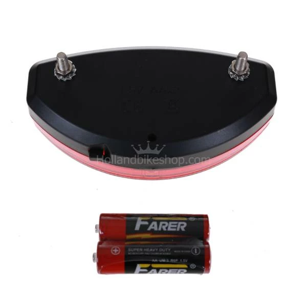 Hollandbikeshop HBS Achterlicht LED Batterijen Rood 6 Hollandbikeshop HBS Achterlicht LED Batterijen Rood – Image 4