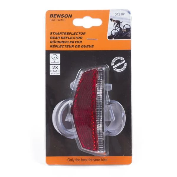 Hollandbikeshop HBS Achterlicht LED Batterijen - Rood/Zwart 6 Hollandbikeshop HBS Achterlicht LED Batterijen - Rood/Zwart – Image 4