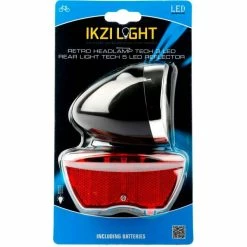 Ikzi Light Ikzi Retro Verlichtingset LED Batterijen - Zwart/Chroom