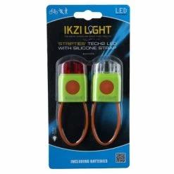 Ikzi Light IKZI Verlichtingset Mini Stripties Incl. Batterijen - Groen -Pas Cher Fietsbellen Magasin ikzi verlichtingset mini stripties incl batterijen groen 8718836200069 515493 l