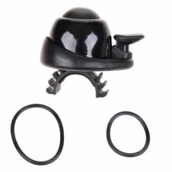 M-Wave Mini Fietsbel Easy-Fit Ø34mm - Zwart