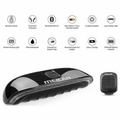 Hollandbikeshop Meilan Laser Achterlicht Met Afstandsbediening USB Cute Eye -Pas Cher Fietsbellen Magasin meilan laser achterlicht met afstandsbediening usb cute eye 6921146900037 3 l