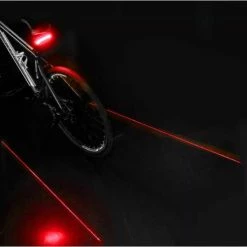 Hollandbikeshop Meilan Laser Achterlicht Met Afstandsbediening USB X5 -Pas Cher Fietsbellen Magasin meilan laser achterlicht met afstandsbediening usb x5 6921146900020 3 l