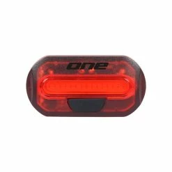 One 05 Achterlicht LED Batterijen - Zwart/Grijs
