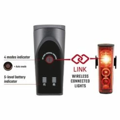 Sigma Aura 100 + Blaze Link Met Remlicht Verl. Set - Zwart 8 Sigma Aura 100 + Blaze Link Met Remlicht Verl. Set - Zwart -Pas Cher Fietsbellen Magasin sigma aura 100 blaze link met remlicht verl set zwart 4016224179503 2 l