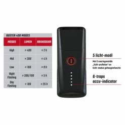 Sigma Buster 400 + Blaze Flash USB Met Remlicht Set - Zwart -Pas Cher Fietsbellen Magasin sigma buster 400 blaze flash usb met remlicht set zwart 4016224196203 2 l