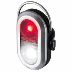 Sigma Micro Duo Koplamp / Achterlicht LED Accu - Zilver -Pas Cher Fietsbellen Magasin sigma micro duo koplamp achterlicht led accu zilver 4016224172528 1 l