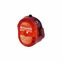 Sigma Nugget Achterlicht LED Accu USB - Zwart