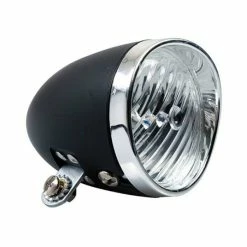 Simson Koplamp Classic LED Batterij - Zwart
