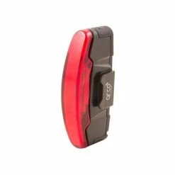 Spanninga Arco Achterlicht LED Accu USB - Zwart