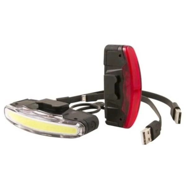 Spanninga Arco Verlichtingset LED Accu USB - Zwart 3 Spanninga Arco Verlichtingset LED Accu USB - Zwart