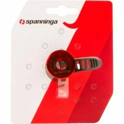 Spanninga Dot Achterlicht LED Batterijen Ø25mm - Zwart -Pas Cher Fietsbellen Magasin spanninga dot achterlicht led batterijen o25mm zwart 8715117022648 516513 l