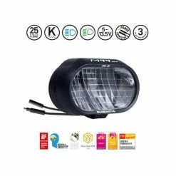 Supernova M99 Mini Pro-25 Koplamp LED E-Bike - Zwart