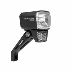 Trelock Lighthammer LS 805-T Koplamp LED Naafdynamo - Zwart