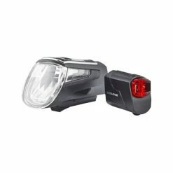 Trelock LS560 I-Go Control Verlichtingset LED Accu - Zwart