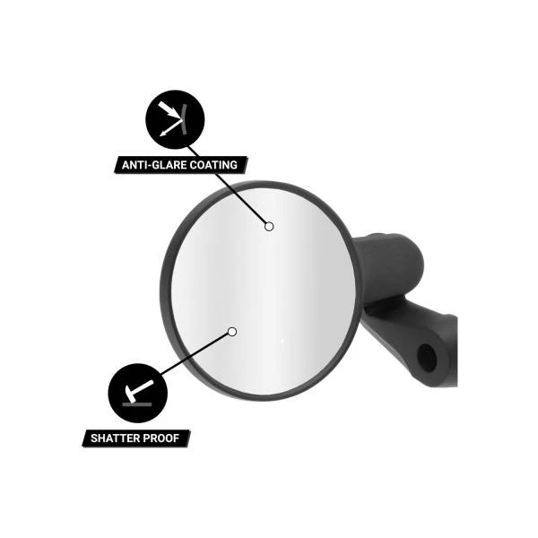 Trivio SA-004 Fietsspiegel Verstelbaar Links - Zwart 7 Trivio SA-004 Fietsspiegel Verstelbaar Links - Zwart – Image 5