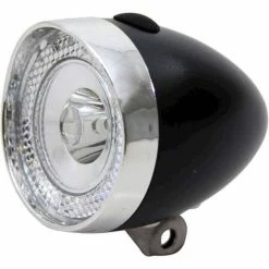 Marwi Union Union Retro Mini Koplamp LED Batterijen - Chroom