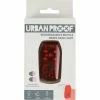 Urban Proof Achterlicht LED Remlicht USB - Rood 1 Urban Proof Achterlicht LED Remlicht USB - Rood -Pas Cher Fietsbellen Magasin urban proof achterlicht led remlicht usb rood 8714044406736 0 l