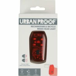 Urban Proof Achterlicht LED Remlicht USB - Rood