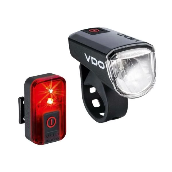 VDO M30 FL / RED RL Verlichtingset LED USB - Zwart 4 VDO M30 FL / RED RL Verlichtingset LED USB - Zwart – Image 2